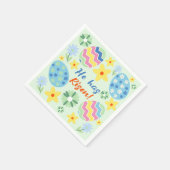 フローライースター彼は上昇した スタンダードカクテルナプキン (角)