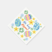 フローライースター彼は上昇した スタンダードカクテルナプキン (角)