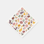 フローライースター春パターン | 紙ナプキン スタンダードカクテルナプキン (角)