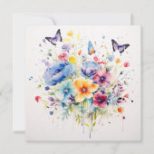 フローラウィスパーズ：エンチャントガーデン誕生日カード (正面)