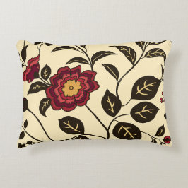 フローラウィスパー赤黄 アクセントクッション