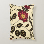 フローラウィスパー赤黄 アクセントクッション (正面(垂直))