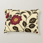 フローラウィスパー赤黄 アクセントクッション (裏面)