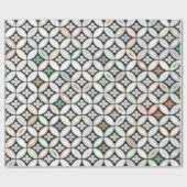 フローラウィスパー： ZazzleWrapMagicラッ独占的プ ラッピングペーパー (フラット)