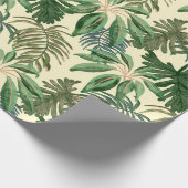 フローラウィスパー： ZazzleWrapMagicラッ独占的プ ラッピングペーパー (角)