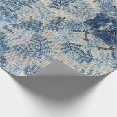 フローラウィスパー： ZazzleWrapMagicラッ独占的プ ラッピングペーパー (角)