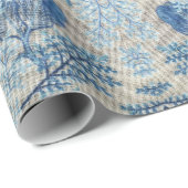 フローラウィスパー： ZazzleWrapMagicラッ独占的プ ラッピングペーパー (ロールコーナー)