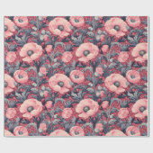 フローラウィスパー： ZazzleWrapMagicラッ独占的プ ラッピングペーパー (フラット)