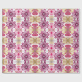 フローラウィスパー： ZazzleWrapMagicラッ独占的プ ラッピングペーパー (フラット)