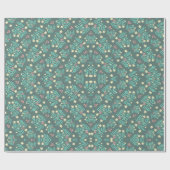 フローラウィスパー： ZazzleWrapMagicラッ独占的プ ラッピングペーパー (フラット)