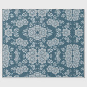 フローラウィスパー： ZazzleWrapMagicラッ独占的プ ラッピングペーパー (フラット)