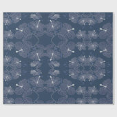 フローラウィスパー: ZazzleWrapMagicラッ独占的プ ラッピングペーパー (フラット)