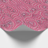 フローラウィスパー： ZazzleWrapMagicラッ独占的プ ラッピングペーパー (角)