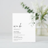 フローラウィドー結婚式招待状 (スタンド正面)