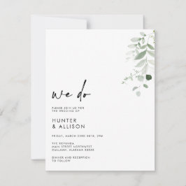 フローラウィドー結婚式招待状 招待状