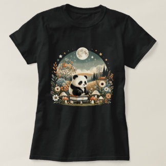 フローラウィメンコテージコアパンダベアーエステティック Tシャツ