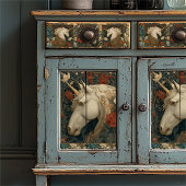 フローラウィリアムモリススタイルユニコーン 薄葉紙