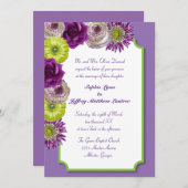 フローラウィンドウの招待 招待状 (正面/裏面)