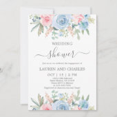 フローラウェディングシャワー招待状 招待状 (正面)