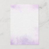 フローラウェディングレセプターカード エンクロージャーカード (裏面)