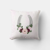 フローラウエスタンホースシューズキンセアニェラ クッション (正面)