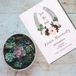 フローラウエスタンホースシューズキンセアニェラ セーブザデート