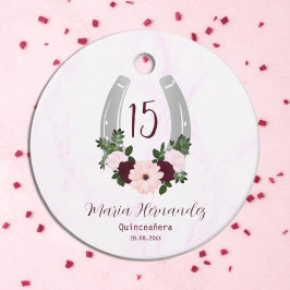 フローラウエスタンホースシューズキンセアニェラ フェイバータグ