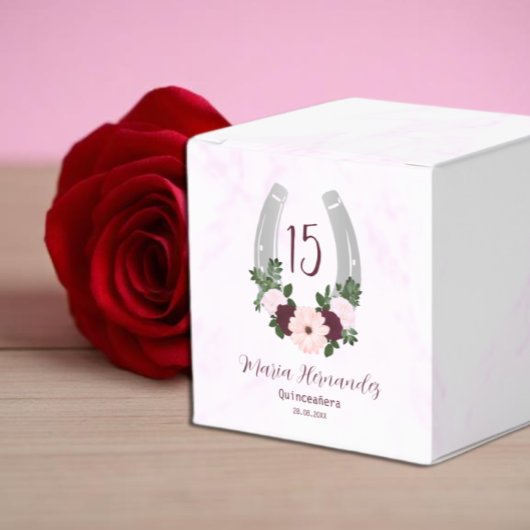 フローラウエスタンホースシューズキンセアニェラ フェイバーボックス