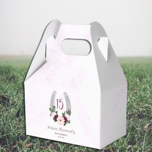 フローラウエスタンホースシューズキンセアニェラ フェイバーボックス