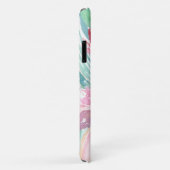 フローラウォーターカラーカスタムアート電話ケース Case-Mate iPhoneケース (裏面/右)