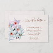 フローラウォーターカラーフランジパニテラコッタ結婚ズ (正面/裏面)