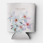 フローラウォーターカラーフランジパニテラコッタ結婚ズ 缶クーラー (正面)