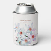 フローラウォーターカラーフランジパニテラコッタ結婚ズ 缶クーラー (缶裏面)