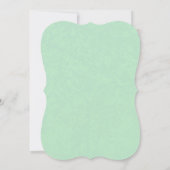 フローラウォーターカラーブーケ結婚ーズ 招待状 (裏面)