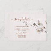 フローラウォーターカラーマグノリアテラコッタ (正面/裏面)