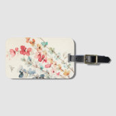 フローラウォーターフォール荷物タグ ラゲッジタグ (正面横)