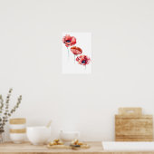 フローラウォールアートポスター ポスター (キッチン)