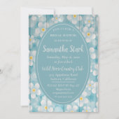 フローラウッドフェンスブライダルシャワー 招待状 (正面)