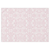 フローラウッドランドバラピンクフォレスト動物パターン テーブルクロス (正面(横))