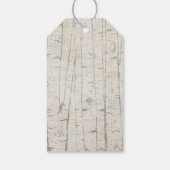 フローラウッドランド動物の森の女の子の誕生日のお誕生日 ギフトタグ (裏面)