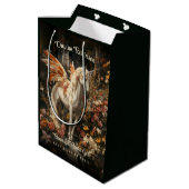 フローラウッドランド魅惑ファンタジー妖精の馬 ミディアムペーパーバッグ (裏面アングル)