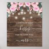 フローラウッド素朴ライトいくつのキスゲーム ポスター (正面)