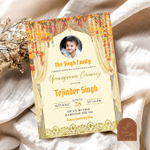 フローラウパナヤナムインディアンボーイヤノイ式 招待状