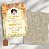 フローラウパナヤナムインディアンボーイヤノイ式 招待状