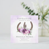 フローラウマの靴パープル日付を保存 (スタンド正面)