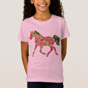 フローラウマガールズベビー人形(フィット) Tシャツ