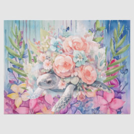 フローラウミガメ&パステルフラワーズ 薄葉紙