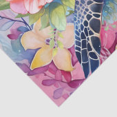 フローラウミガメ&パステルフラワーズ 薄葉紙 (詳細)