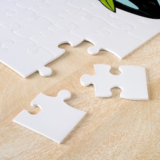 フローラエイリアン宇宙船 ジグソーパズル (側面)