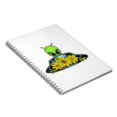 フローラエイリアン宇宙船 ノートブック (右側)